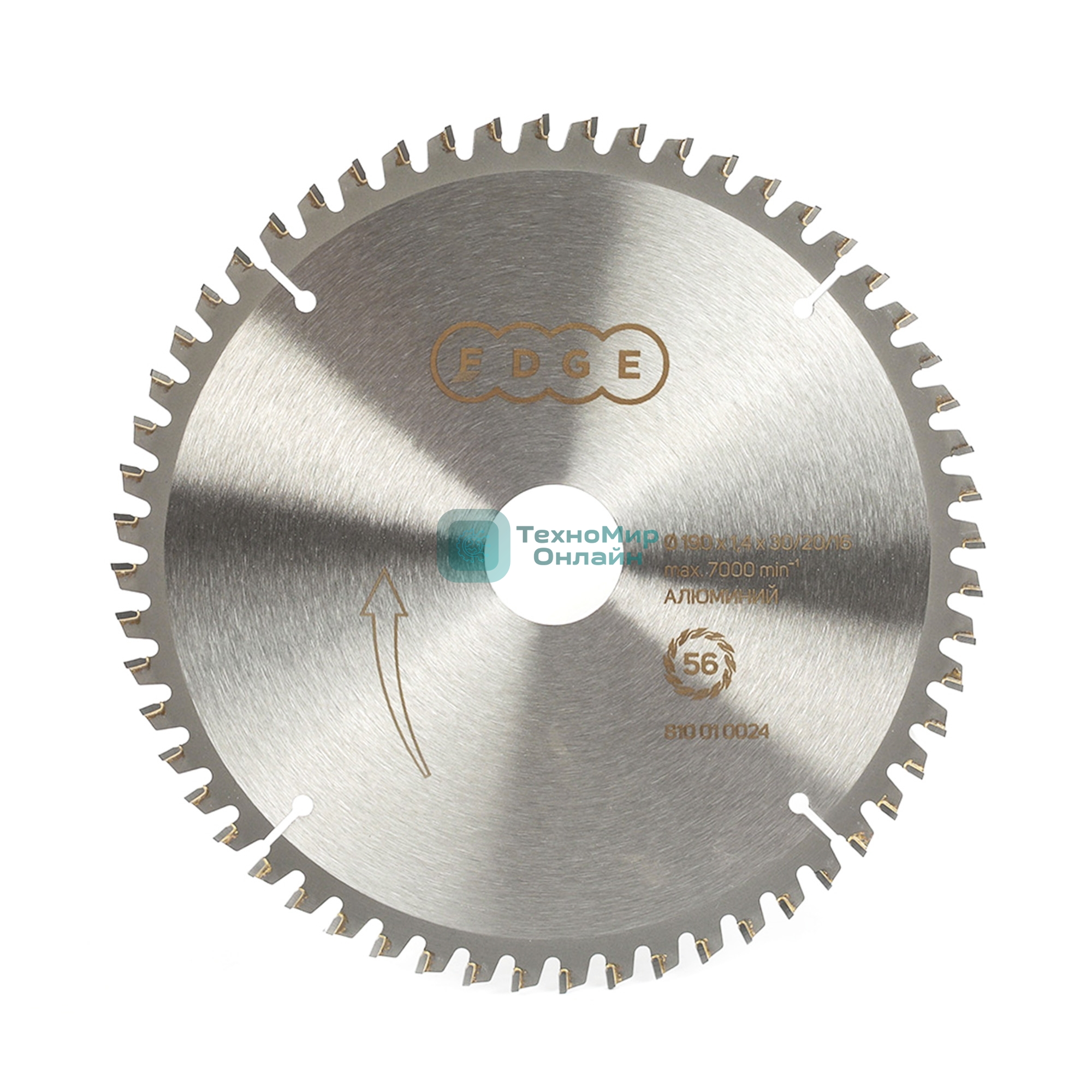 Диск EDGE by PATRIOT пильный по алюминию 190x56x30/20/16
