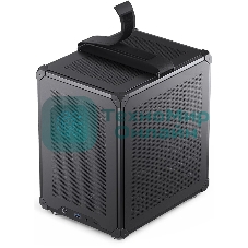 Компьютерный корпус JONSBO C6-ITX Black ITX без БП, боковая панель из закаленного стекла, mini-ITX, черный