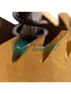 Коронка по металлу Denzel HSS, 21 мм, нитридтитановое покрытие