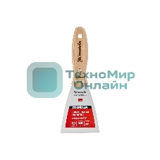 Шпательная лопатка Matrix из нержавеющей стали, 80 мм, буковая рукоятка, EFP