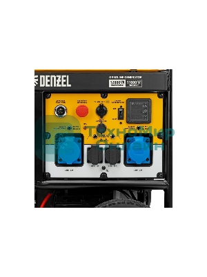 Электрогенератор бензиновый Denzel PS-120EA, 12 кВт, 110 дБ, 276 кг