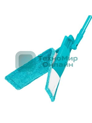 Швабра Home Palisad 120 см с пластик. складной подошвой, насадка из микрофиб, рукоятка телескоп.