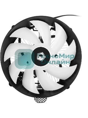 Кулер ID-COOLING DK-03 RAINBOW черный/серебристый 120мм алюминий 1800rpm 26db 4-pin 100W 63мм