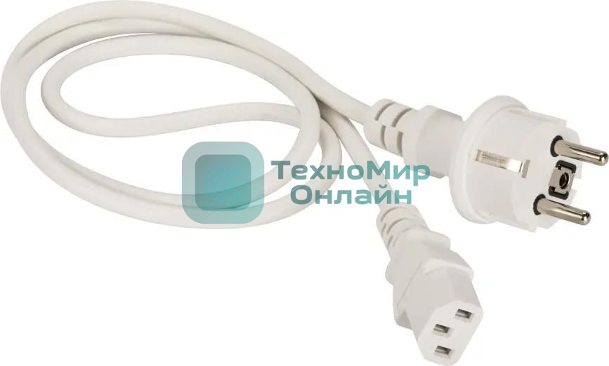 Шнур питания Lanmaster LAN-PP13/SH-7.0-WH C13-Schuko проводник.:3x0.75мм2 7м 220В 10А белый