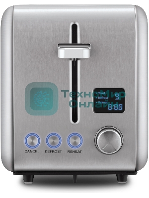 Тостер Rondell RDE-1203 950 Вт, стальной