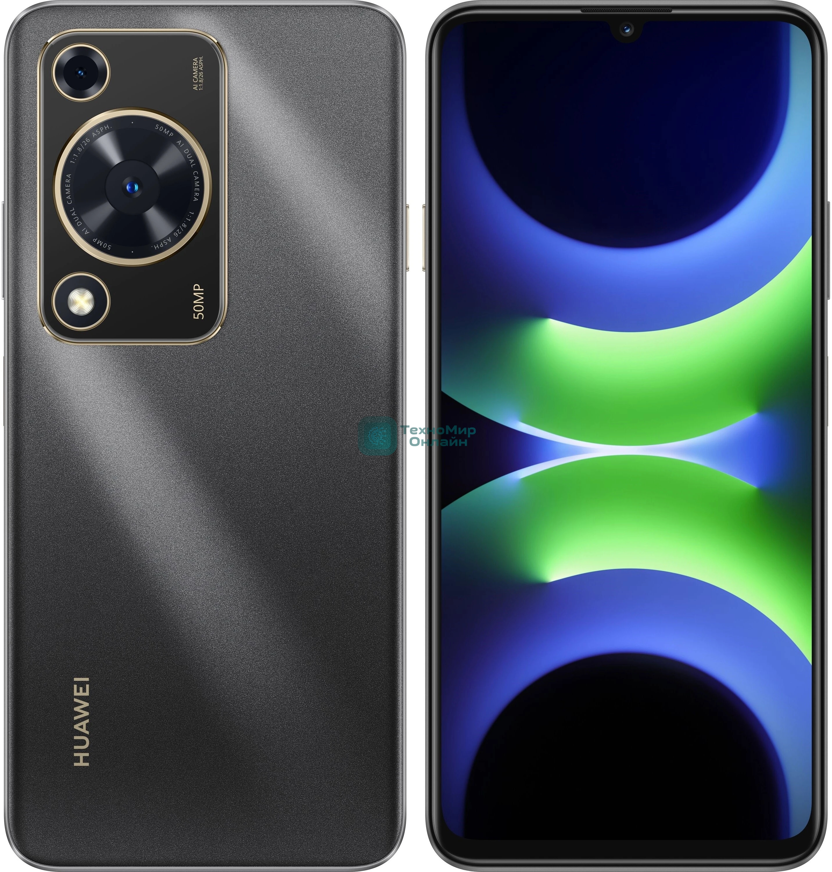 Смартфон Huawei Nova Y63 6/128GB, черный