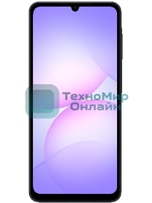 Смартфон Samsung Galaxy A07 4/128Gb, черный