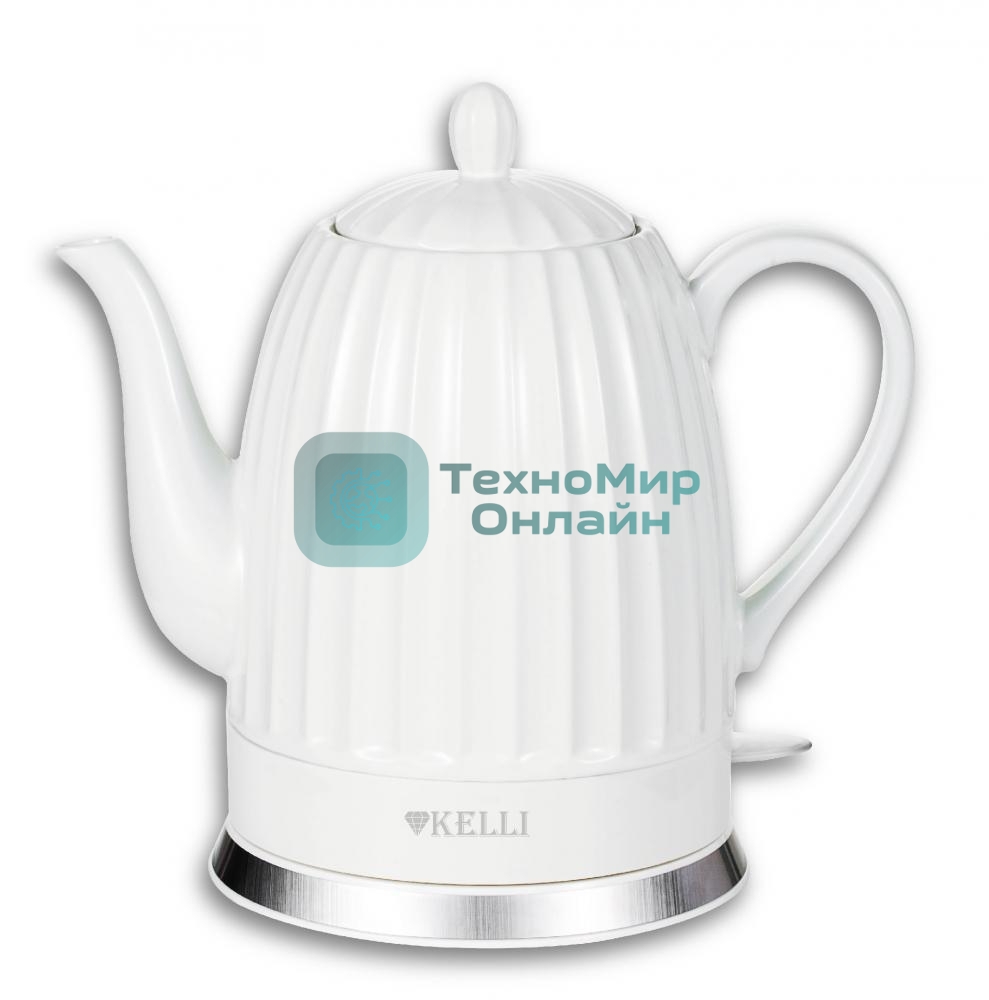 Чайник электрический Kelli KL-1811 белый