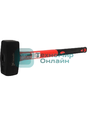 Кувалда Matrix 10976 4 кг, фибергласовая обрезиненная рукоятка 600 мм