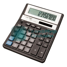Калькулятор настольный Silwerhof SH-888X-14 черный 14-разр.