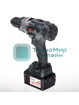 Дрель-шуруповерт Klpro KLDM18BHX-50, 18 В, 5 Ач, 150 Нм,  бесщеточный, ударный