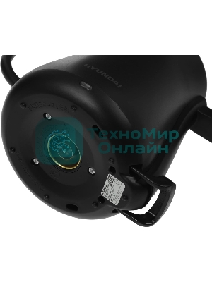 Чайник электрический Hyundai HYK-S5500 0.7 л, 1000 Вт, черный