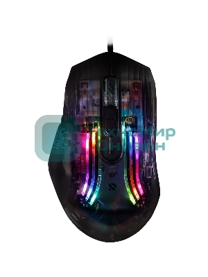 Мышь проводная игровая Smartbuy (SBM-749G-G) RUSH X19 серый