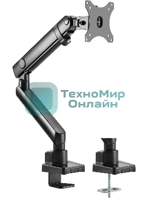 Кронштейн для мониторов Ultramounts UM709 черный 17