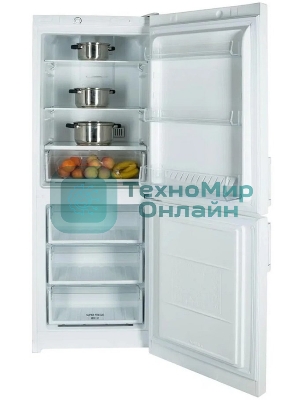 Холодильник Stinol STN 167 G серебристый двухкамерный 181/75л морозилка снизу, No Frost