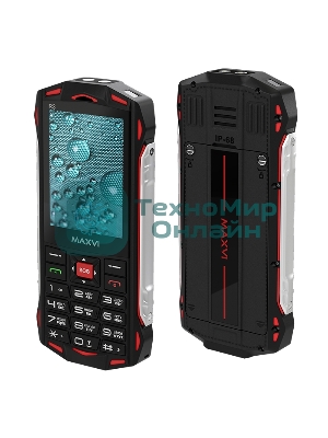 Мобильный телефон Maxvi R3 red