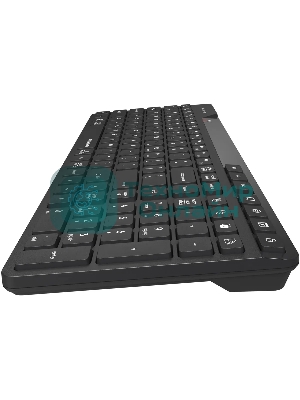 Клавиатура A4Tech FBK27C AS беспроводная, Bluetooth, радиоканал, чёрный