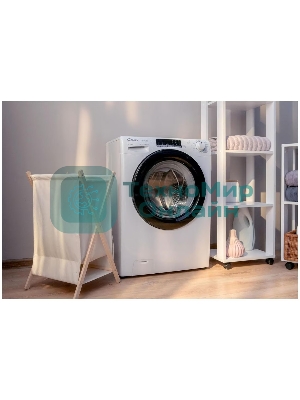 Стиральная машина Candy Smart Pro Inverter CSO4 276TWMB-07 белый, загрузка фронтальная 7 кг, 1200 об/мин., класс: А