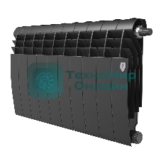 Радиатор Royal Thermo BiLiner 350 Noir Sable VR80 - 10 секц.