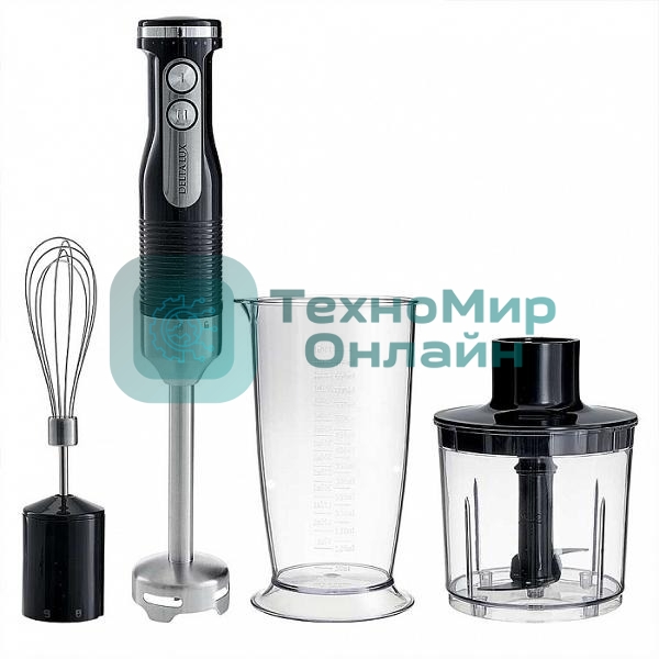 Блендер DELTA LUX DE-7004B черный,1,5кВт,р-м Турб