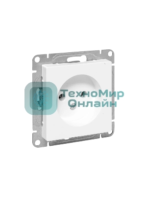 Розетка EKF UP1-SOW-100 СП Эпика 16А без заземл. без шторок механизм бел.