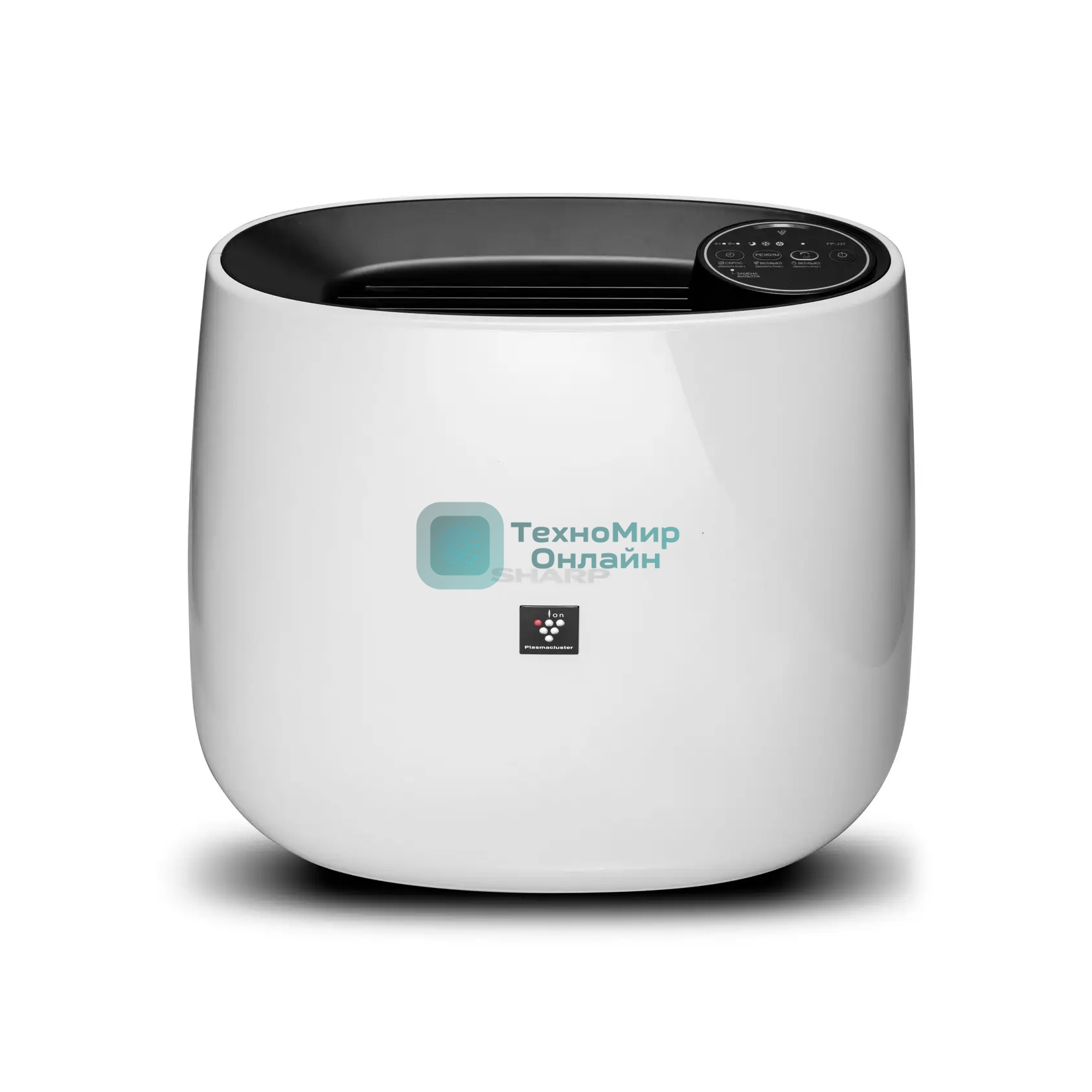 Очиститель воздуха Sharp FPJ31RB белый, 22 м², HEPA-фильтр, угольный фильтр, ионизация Plasmacluster