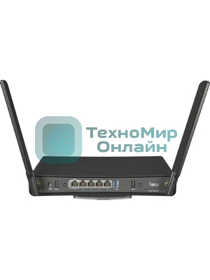 Wi-Fi маршрутизатор Mikrotik C53UiG+5HPaxD2HPaxD Hap ax3, 4*1Gbit, 1*2.5Gbit, 2.4/5Ghz, AX1800,
