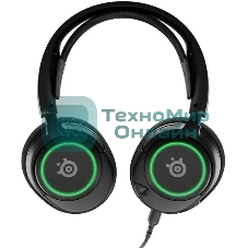 Гарнитура проводная с микрофоном Steelseries Arctis Nova 3 черный 1.2м накладные оголовье (61631)