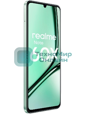 Смартфон Realme Note 60х RMX3938 4/128Gb зеленый