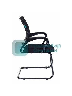 Кресло Бюрократ CH-695N-AV/B/TW-11 черный, экокожа, 120 кг, механизм качания