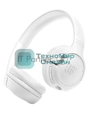 Беспроводные наушники JBL Tune 530BT белый, накладные, Bluetooth, складная конструкция