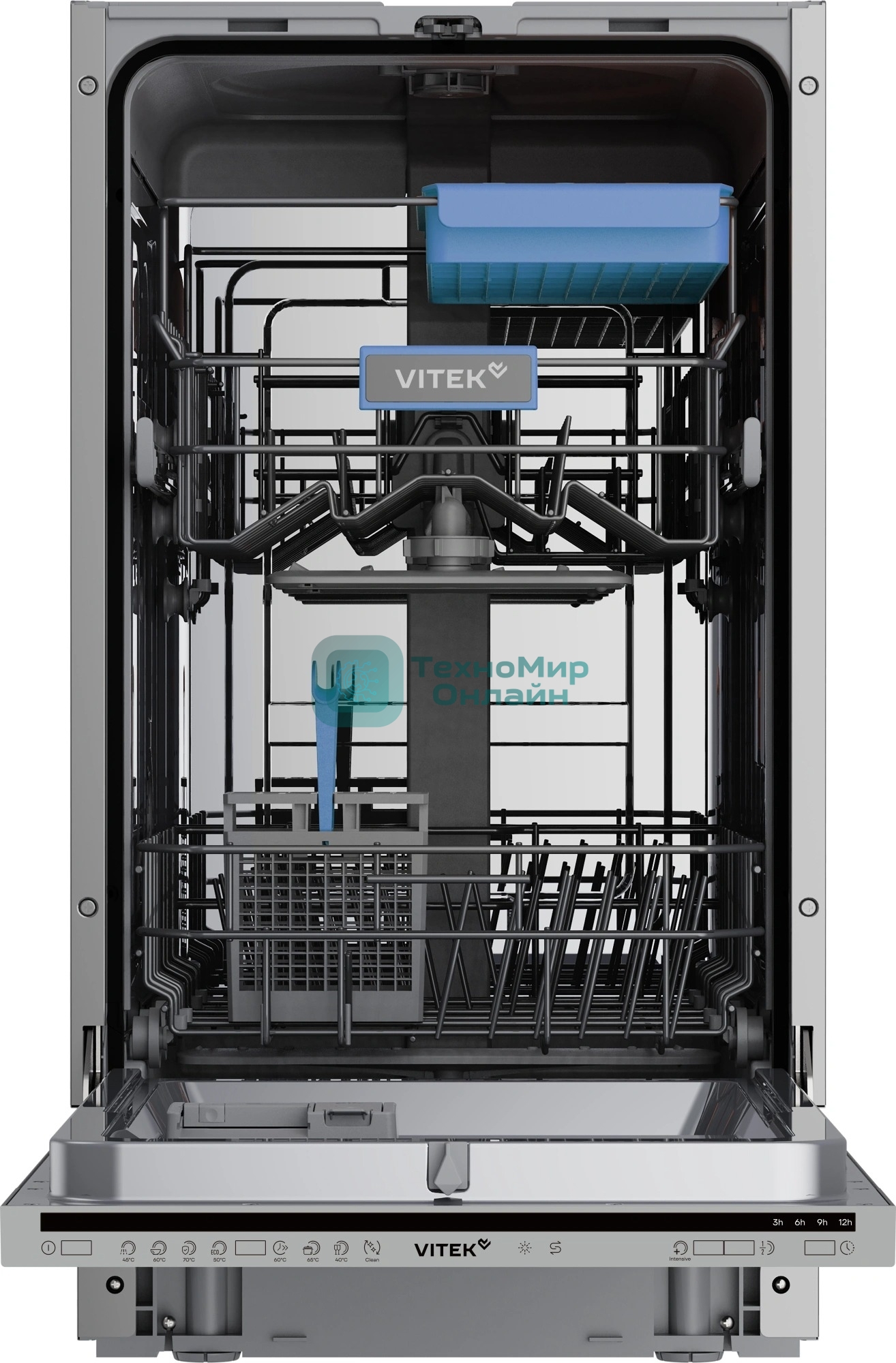 Посудомоечная машина встраив. Vitek VT-BD411 2100Вт узкая