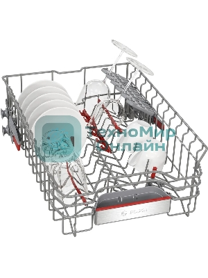 Встраиваемая посудомоечная машина Bosch SPV8ZMX06Q 45 см.с Zeolith,Time Light, SilencePlus; Класс A-А-A; уровень шума 42 дБ; 6 прогр.:Eco 50 °C, Auto 45-65 °C, Intensive 70 °C, 5 спец.функций: Remote Start, Shine & Dry, Hygiene+,