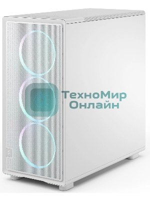 Корпус Fractal Design Epoch XL White TG RGB Clear Tint, Full-Tower, белый, 3 x 140 мм