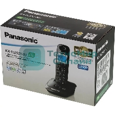 Телефон беспроводной (DECT) Panasonic KX-TG2521RUT (титан) АОН, Caller ID,спикерфон,голосовой АОН,полифония,цифровой автоответчик