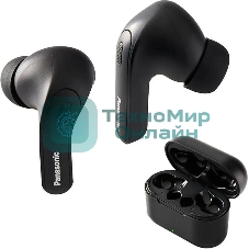 Наушники TWS Panasonic RZ-B310WDG-K черный, внутриканальные, Bluetooth, активное шумоподавление