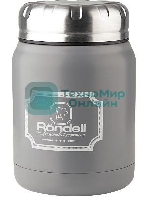 Термос для еды Rondell RDS-941 Grey Picnic 0,5 л