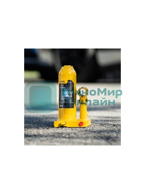 Домкрат бутылочный гидравлический Deli DQ71002 макс.грузоподъемность 2 т