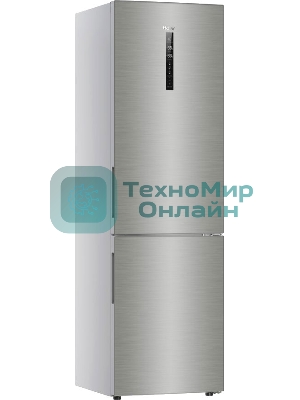 Холодильник Haier C2F637CFMVU1 серебристый двухкамерный 278/108л морозилка снизу, No Frost