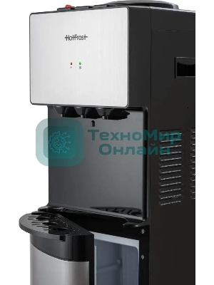 Кулер Hotfrost V400BS напольный компрессорный серебристый/черный