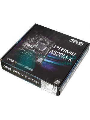 Материнская плата ASUS PRIME A520M-K, AM4, AMD A520, 2xDDR4, 4xSATA, 1xM.2, 1xPCIe 3.0 x16, 1xPCIe x1, 1xHDMI, 1xVGA, 1x 1Gb LAN, 2xUSB-A 2.0, 4xUSB-A 3.2 Gen 1, 3x3.5 мм, 7.1, mATX