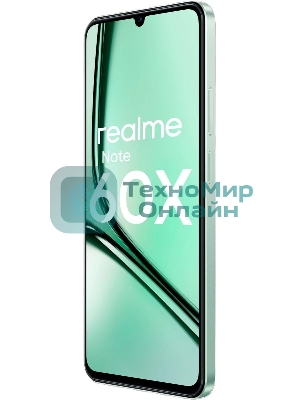 Смартфон Realme Note 60х RMX3938 4/128Gb зеленый