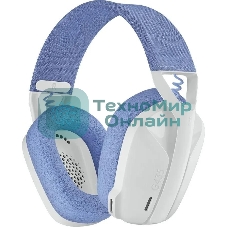 Гарнитура беспроводная Logitech Headset G435 LIGHTSPEED Wireless Gaming белый - Retail