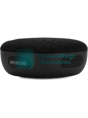 Колонка портативная Hyundai H-PS1010 черный 5W 1.0 BT 10м 1200mAh