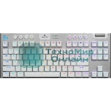 Клавиатура Logitech G915 X гибридная, Bluetooth, радиоканал, без num pad, белый