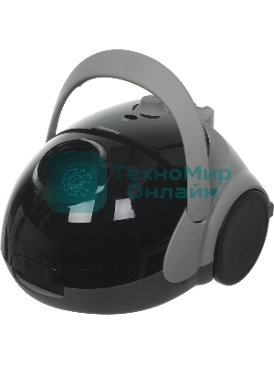 Пылесос Samsung VCC5241S3K/XEV черный/серый, 410/1800 Вт, уборка сухая, пылесборник мешок 2.4 л