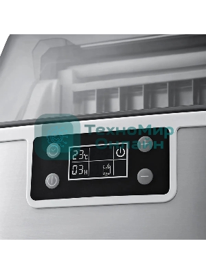 Ледогенератор Kitfort КТ-1826 150Вт 3200мл. нержавеющая сталь/черный