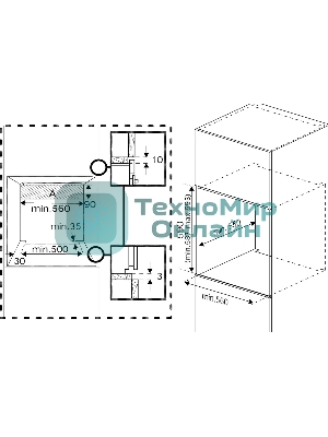 Встраиваемый духовой шкаф Beko BIOC1431KWNC белый