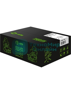 Кресло Cactus CS-CHR-130-M черный, экокожа, подголовник