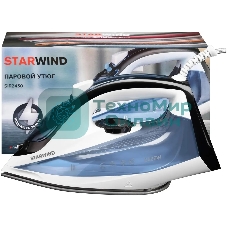 Утюг Starwind SIR2430 2400 Вт голубой/белый